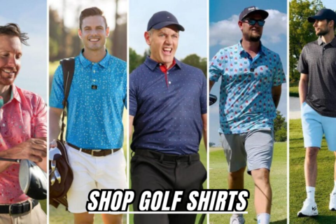 Why You Should Invest in Quality Golf Shirts Golf shirts play a crucial role in your overall performance on the course. While many might dismiss them as just a wardrobe choice, they offer more than meets the eye. When you invest in high-quality golf shirts, you get more than just a fashionable look. You gain practical benefits that help you stay comfortable, improve your swing, and boost your confidence. Comfort and Fit Comfort is key in golf, where movement and precision are essential. A golf shirt should fit well without restricting your swing. It should also allow for full range of motion, especially across the shoulders and arms. Loose, ill-fitting shirts can distract you during your game, while overly tight shirts can hinder movement. Moisture-Wicking Technology Golfers often face varying weather conditions, from intense heat to sudden rain. Wearing a performance golf shirt with moisture-wicking technology ensures you stay dry and comfortable. Fabrics like polyester and blends designed for performance quickly pull moisture away from your skin, keeping you cool even on the hottest days. UV Protection Many golf shirts come with built-in UV protection, which shields you from the sun's harmful rays. Spending long hours outdoors can take a toll on your skin, so choosing shirts with UV protection can help reduce your risk of sunburn and long-term skin damage. Types of Golf Shirts: Which Style Suits You Best? Golf shirts come in a variety of styles, each offering distinct features designed to suit different preferences and playing environments. Let’s explore the most popular types of golf shirts to help you make an informed decision when shopping. Polo Golf Shirts Polo shirts are the most traditional style for golfers. Known for their buttoned placket and collar, these shirts are synonymous with golf fashion. Polo shirts provide a polished, professional appearance while delivering comfort. They come in various materials such as cotton, polyester, and performance blends that offer moisture-wicking properties. Popular Polo Golf Shirt Brands: Nike Golf Polo Lacoste Golf Polo Under Armour Performance Polo Performance Golf Shirts For players focused on enhancing their game, performance golf shirts offer high-tech materials designed to improve comfort and flexibility. These shirts are typically lightweight and breathable, with fabrics that regulate body temperature and keep sweat at bay. Performance shirts also come in a variety of fits, from slim to regular, allowing you to choose one that works best for your physique. Features of Performance Golf Shirts: Moisture-wicking technology Breathable, stretchy materials UV protection for sunny days Long-Sleeve Golf Shirts For cooler climates or added sun protection, long-sleeve golf shirts are an excellent choice. These shirts provide more coverage while still offering the same performance benefits as short-sleeve designs. Many long-sleeve shirts feature lightweight fabrics that won't feel too hot, even in direct sunlight. Mock Neck Golf Shirts For a modern, sleek look, mock neck golf shirts have gained popularity. Unlike traditional collared shirts, these come with a stand-up collar that offers a sportier appearance. Mock neck shirts often feature the same performance benefits as polos but deliver a contemporary edge to your golf wardrobe. How to Shop Golf Shirts: Key Factors to Consider Shopping for the perfect golf shirt involves more than just selecting the right color or brand. Several factors influence your choice, ensuring you get the most out of your investment. Here’s what to keep in mind while shopping for golf shirts. Material Matters When shopping for golf shirts, pay close attention to the fabric. The best materials for golf apparel are lightweight, breathable, and moisture-wicking. Popular options include polyester, spandex, and cotton blends, each offering unique benefits. Polyester: Known for durability and moisture-wicking capabilities, polyester is a favorite for performance golf shirts. It dries quickly and retains its shape, even after long wear. Cotton: While cotton shirts feel soft and comfortable, they lack the moisture-wicking benefits of synthetic materials. However, some brands offer cotton-polyester blends that provide both comfort and functionality. Spandex: Often combined with polyester or cotton, spandex provides stretchability, making it easier to move freely during your swing. Fit and Size Finding the right fit is essential when shopping for golf shirts. A shirt that’s too tight can restrict movement, while a loose fit may be distracting. Look for shirts that offer a balance between a tailored look and enough room for flexibility. Many brands offer slim, regular, and relaxed fits, so choose the style that complements your body type. Climate Considerations The weather plays a significant role in determining the type of golf shirt you should wear. If you frequently play in hot, sunny conditions, opt for shirts with moisture-wicking technology and UV protection. On the other hand, for cooler climates or early morning games, consider layering with long-sleeve performance shirts or jackets designed for golf. Durability and Care Since golf is an outdoor sport, your shirts must endure frequent use and exposure to the elements. Choose materials that are easy to wash and retain their color and shape after multiple washes. Performance fabrics, in particular, tend to last longer and require minimal care compared to 100% cotton shirts, which may shrink or fade over time. Top Golf Shirt Brands to Consider The market for golf apparel is vast, with numerous brands offering high-quality golf shirts for all preferences and budgets. Here’s a closer look at some of the top brands that deliver premium golf shirts and apparel. Nike Golf Nike has established itself as a leader in golf apparel, offering a wide range of performance golf shirts that combine cutting-edge technology with sleek designs. Nike's Dri-FIT technology keeps you dry, while their shirts provide superior flexibility for an unrestricted swing. Adidas Golf Adidas has made a strong mark in the world of golf shirts, especially with their ClimaCool and ClimaLite technologies. These shirts are designed to provide optimal breathability and moisture management, making them ideal for warm-weather golfing. Puma Golf Puma stands out for its bold designs and stylish approach to golf fashion. Beyond aesthetics, Puma's performance golf shirts offer excellent stretch and comfort, making them a favorite for fashion-forward golfers looking to stand out on the course. Under Armour Golf Under Armour has gained a reputation for producing high-performance golf shirts with innovative moisture-wicking and anti-odor technology. Their shirts are particularly popular with players who prioritize functionality and performance over traditional style. Online Shopping vs. In-Store: Where Should You Shop Golf Shirts? When it comes to shopping for golf shirts, you have two main options: buying online or visiting a physical store. Each method offers its own set of advantages. Shopping Golf Shirts Online Buying golf shirts online provides convenience, a wider selection, and often better deals. You can compare products across multiple websites and read customer reviews to gauge quality and fit. Online retailers like Amazon, Golf Galaxy, and Dick's Sporting Goods offer a broad range of brands and styles, often with discounts and free shipping options. Benefits of Shopping Golf Shirts Online: Wider variety of brands and designs Access to customer reviews and ratings Easy price comparison and better deals Convenient returns and exchange policies Shopping In-Store Shopping in a physical store gives you the advantage of trying on golf shirts to ensure the perfect fit. You can also feel the fabric, check the quality, and see the colors firsthand. Many sports stores and golf specialty shops have knowledgeable staff who can offer advice on the best products for your needs. Benefits of Shopping In-Store: Try before you buy Immediate purchase and use Personalized advice from store staff How to Style Your Golf Shirts for On and Off the Course Golf shirts aren't just for the course anymore. Thanks to their stylish designs, golf shirts can easily transition into everyday wear, making them a versatile addition to your wardrobe. On the Course Pair your golf shirt with traditional golf slacks or shorts for a professional look. Opt for neutral or classic colors like white, navy, or gray for a timeless style. Add a golf hat and comfortable golf shoes to complete your outfit. Off the Course For casual outings, a golf shirt works well with chinos, jeans, or casual shorts. Choose vibrant colors or patterns for a laid-back look. The versatility of a polo-style golf shirt means you can wear it for everything from brunch to a casual workday. Conclusion: Where to Shop Golf Shirts for Maximum Value Shopping for golf shirts involves more than just picking a nice design. You need to consider factors like fit, material, and performance features to get the best value. Whether you prefer online shopping for its convenience or trying out shirts in-store, the options available today cater to every golfer’s style, performance needs, and budget. By focusing on quality, comfort, and functionality, you’ll not only look great on the course but also enhance your performance. Explore the top brands, try out different styles, and invest in performance golf shirts that will elevate both your game and your wardrobe. FAQs What is the best material for a golf shirt? How do I choose the right size when shopping for golf shirts online? Can I wear a golf shirt off the course? Do golf shirts come with UV protection? How do moisture-wicking golf shirts work? Which brands offer the best golf shirts for hot weather?